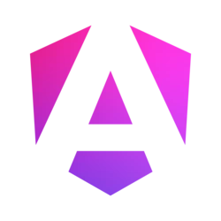 An icon of the Angular section