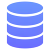 An icon of the Databases section